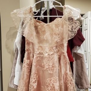 Off the shoulder dress